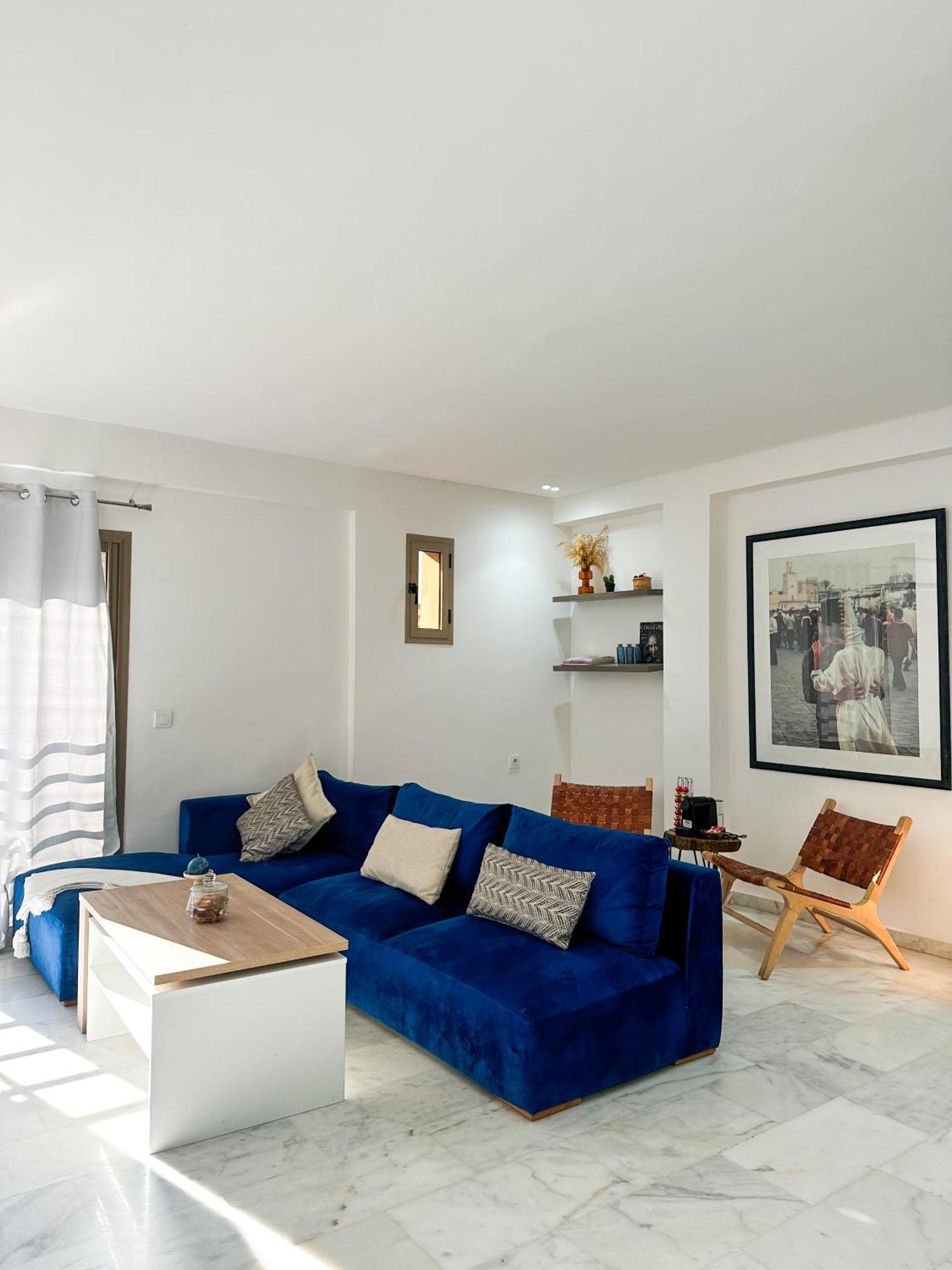 Appartement New ! Unique Equipped Flat In The Heart Of Marrakech à Marrakesh Extérieur photo