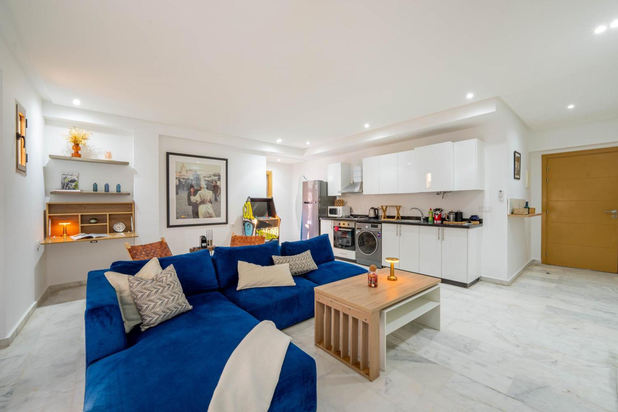 Appartement New ! Unique Equipped Flat In The Heart Of Marrakech à Marrakesh Extérieur photo