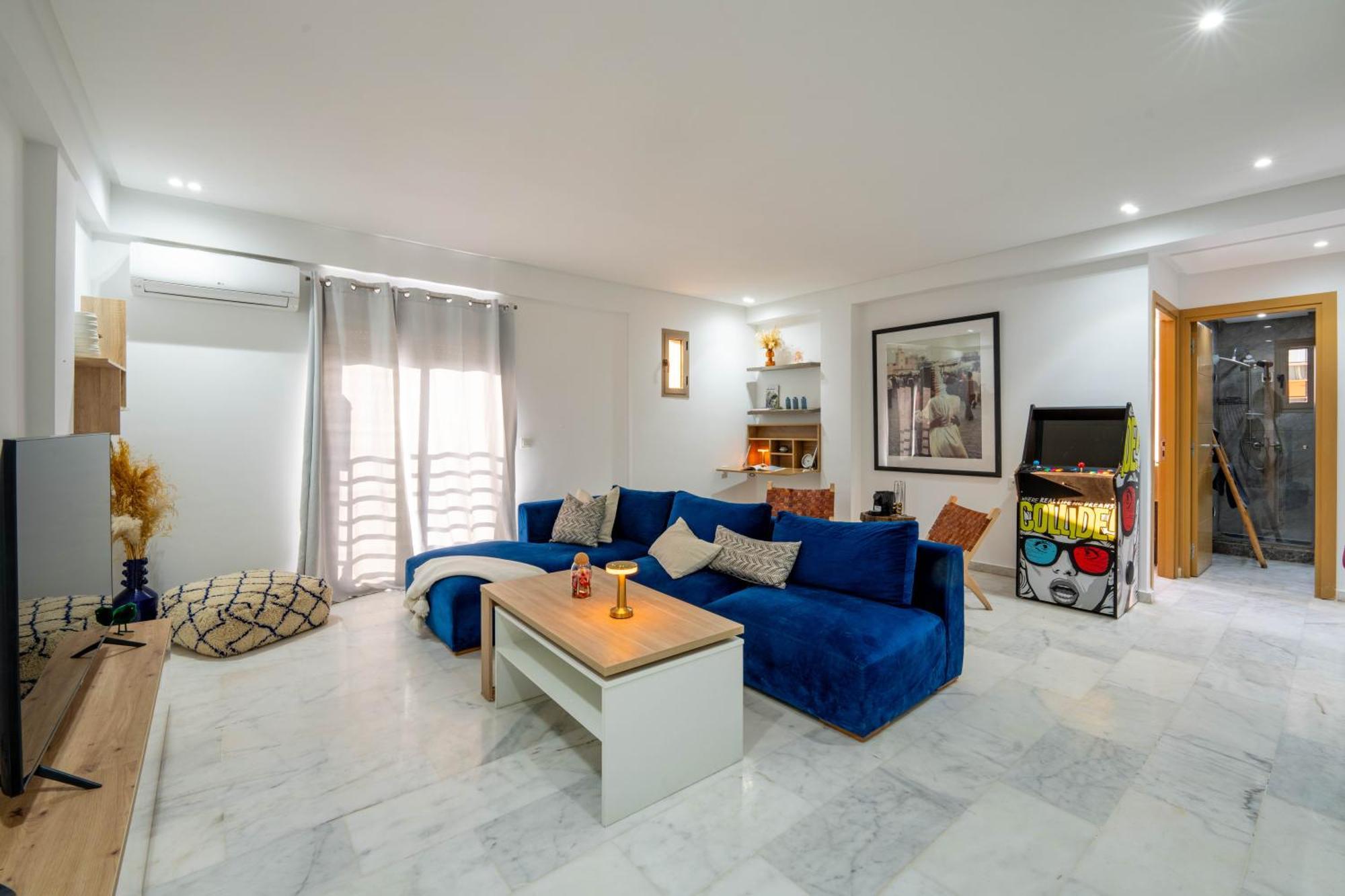 Appartement New ! Unique Equipped Flat In The Heart Of Marrakech à Marrakesh Extérieur photo