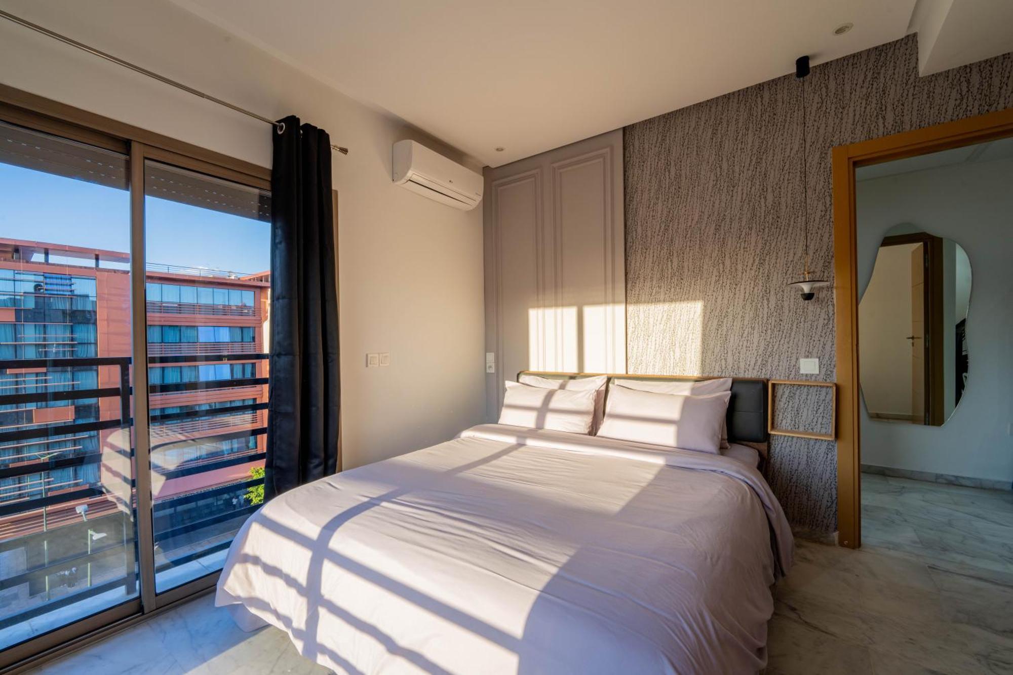 Appartement New ! Unique Equipped Flat In The Heart Of Marrakech à Marrakesh Extérieur photo